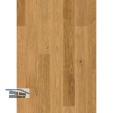 TILO Puristico Trend Landhausdiele Eiche Natur, Balance, geb�rstet, ge�lt