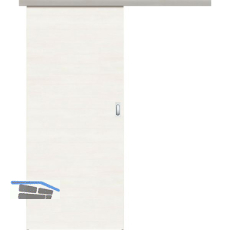 SOLIDO Donau Schiebet�re Set CPL Authentic Bianco quer, 820x2070 mm