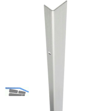 HARO Wandverkleidungssystem Abdeckleiste 13,5 mm, Alu, f�r Parkett