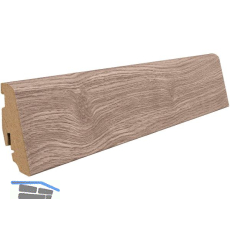 HARO Laminat Sockelleiste Eiche Veneto crema, 19/58