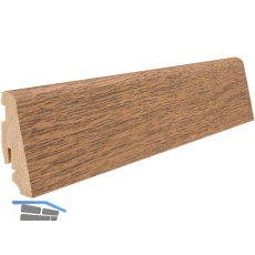DISANO Sockelleiste Bergeiche, wasserresistent 19/58