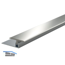 K�GELE T-FLEX �bergangsprofil edelstahloptik 7 - 13 mm, 2700 mm