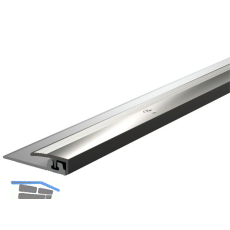 K�GELE Mini Flex Abschlussprofil Edelstahloptik 3,9 - 7,6 mm, 1000 mm