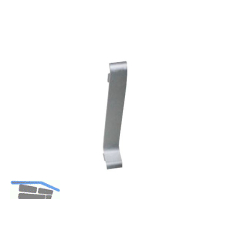 Verbindungsst�ck silber 15 x 60 mm