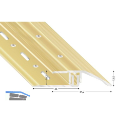 K�GELE Schr�gprofil 1000 sand eloxiert
