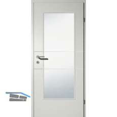 SOLIDO Smart Innent�re CPL Nebelgrau 2 Lisenen GL Rechts TBA 950/2030 mm