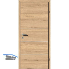 SOLIDO Smart Innent�re CPL Saloon Eiche quer 4 Lisenen VB Links TBA 800/2030 mm