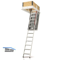 WIPPRO Dachbodentreppe Isotec, 700/1300 mm
