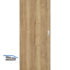 SOLIDO Donau Schiebet�re CPL Authentic Risseiche l�ngs, 920x2070 mm