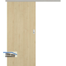 SOLIDO Donau Schiebet�re Set CPL Natura Ahorn l�ngs, 720x2070 mm