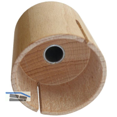 Bohrlehre aus Hartholz f�r Handlaufverbindungen