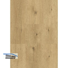 LICO Vinylboden HDF Star Line, Eiche Cognaceiche Hell Synchro, 10 mm