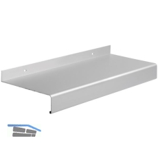Au�enfensterbank Soft 40 Aluminium natur eloxiert 180 mm