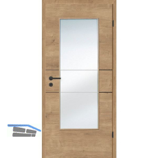 SOLIDO Smart Innent�re CPL Asteiche 2 Lisenen schwarz GL Links TBA 800/2030 mm