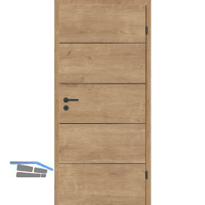 SOLIDO Smart Innent�re CPL Asteiche 4 Lisenen schwarz VB Rechts TBA 950/2030 mm