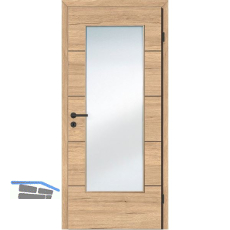 SOLIDO Smart Innent�re CPL Saloon Eiche 4 Lisenen schwarz GL LI TBA 950/2030mm