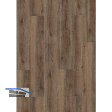 TILO Robusto Vinylboden, Eiche Tabacco, gefast, geb�rstet