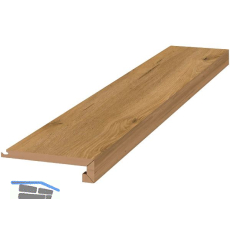 TILO Stufenkantenprofil Novo Eiche Kalahari