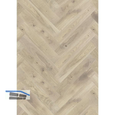 SOLIDO Fischgr�t Eiche ruhig leicht geb�rstet, wei� ge�lt, 14 mm