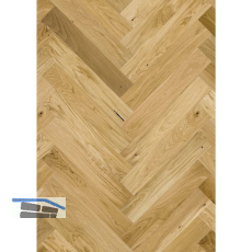 SOLIDO Fischgr�t Eiche ruhig leicht geb�rstet, natur ge�lt, 14 mm