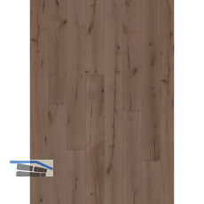 SOLIDO Landhausdiele Eiche Porto, leicht geb�rstet, braun ge�lt, 14 mm