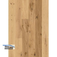 SOLIDO Landhausdiele Eiche lebhaft Grande, geb�rstet lackiert, 14 mm