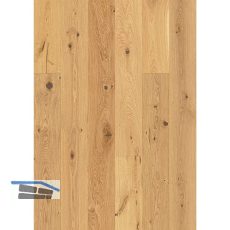 SOLIDO Landhausdiele Eiche lebhaft Grande, leicht geb�rstet, natur ge�lt, 14 mm