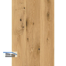 SOLIDO Bodenmuster Landhausdiele Eiche lebhaft, leicht geb�rstet, natur ge�lt