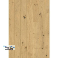 TILO Rustico Trend Landhausdiele Eiche Natur!Pur Intens, geb�rstet, ge�lt