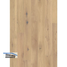 TILO Rustico Trend Landhausdiele Eiche wei� Intens, geb�rstet, ge�lt