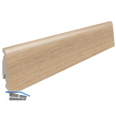 HARO Laminat Sockelleiste Eiche Emilia puro, 19/58