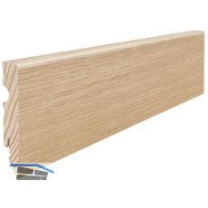 HARO Laminat Aqua Sockelleiste Eiche Melina/ Eleganza puro wasserresistent 15/80