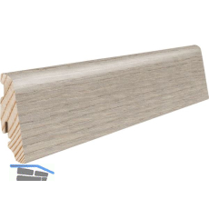 DISANO Sockelleiste Eiche Ontario grau, wasserresistent 19/58