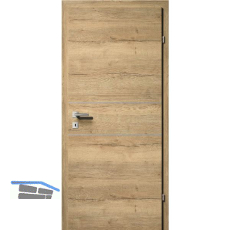 SOLIDO Smart Innent�re CPL Ripped Eiche quer 2 Lisene VB LI TBA 900/2030 mm