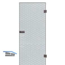 SOLIDO Ganzglast�re Edelstein Brillant klar Beschl�ge silber, 871/2013 Links