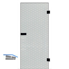 SOLIDO Ganzglast�re Edelstein Brillant klar Beschl�ge schwarz, 821/2013 Links