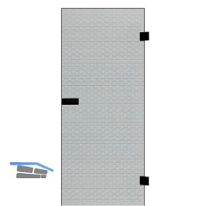 SOLIDO Ganzglast�re Edelstein Diamant klar Beschl�ge schwarz, 921/2013 Rechts