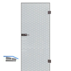 SOLIDO Ganzglast�re Edelstein Brillant klar Beschl�ge PZ silber, 921/2013 Rechts