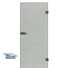 SOLIDO Ganzglast�re Edelstein Diamant klar Beschl�ge PZ silber, 921/2013 Links