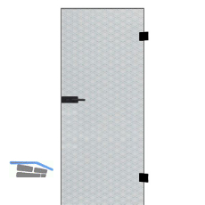 SOLIDO Ganzglast�re Edelstein Brillant klar Beschl�ge PZ schwarz, 821/2013 RE