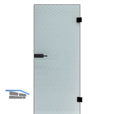 SOLIDO Ganzglast�re Edelstein Diamant wei� Beschl�ge PZ schwarz, 821/2013 LI