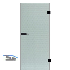 SOLIDO Ganzglast�re Edelstein Smaragd wei� Beschl�ge PZ schwarz, 921/2013 RE