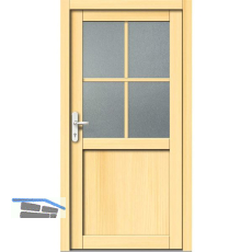 Doors Nebeneingangst�r NET S4, Eiche Links
