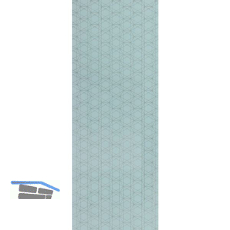 SOLIDO Verglasungsvariante A, ESG - Brillant wei�, 1495x705x4 mm