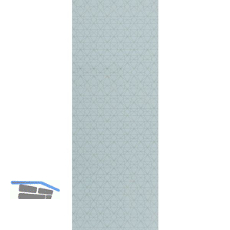 SOLIDO Verglasungsvariante A, ESG - Diamant wei�, 1484x494x4 mm