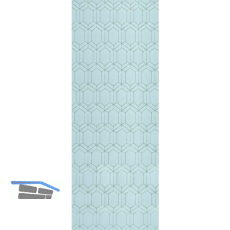 SOLIDO Verglasungsvariante A, ESG - Grande Smaragd wei�, 1544x596x4 mm