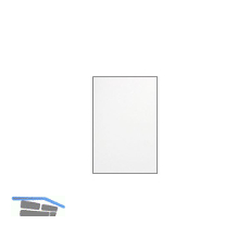 SOLIDO Verglasungsvariante G, ESG - Reflo, 720x674x4 mm