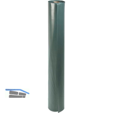Baufolie PE transparent-tr�b, L�nge 50 m, Breite 2 m, Typ 50