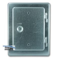 Kamint�r verzinkt Vierkantverschluss