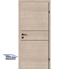 SOLIDO Smart Innent�re CPL Solar Eiche 2 Lisenen schwarz VB LI TBA 700/2030 mm